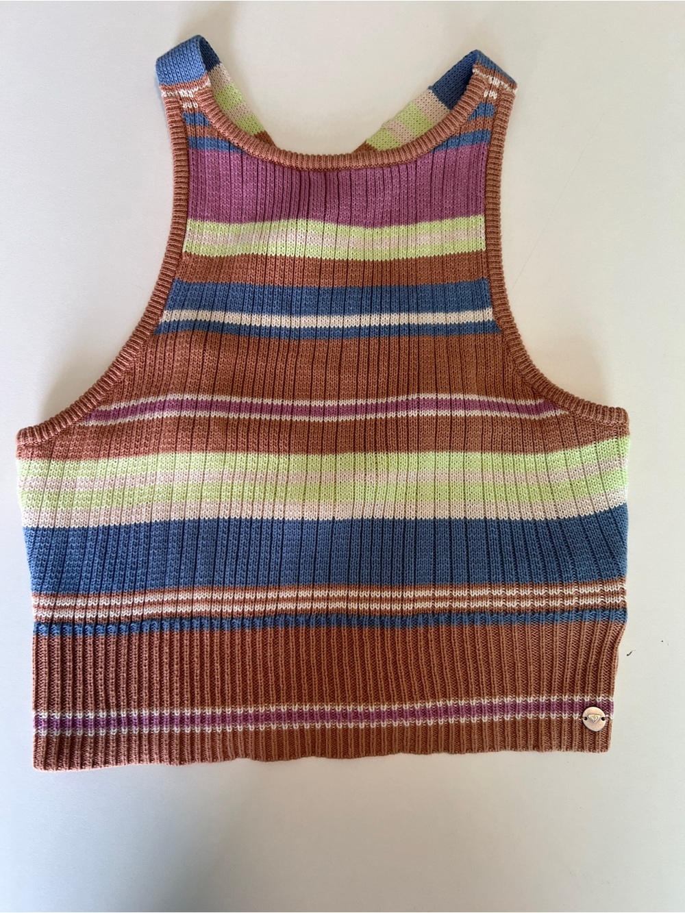 Roxy Fresh Moon Cropped Sweater Top - Size XL - NWT